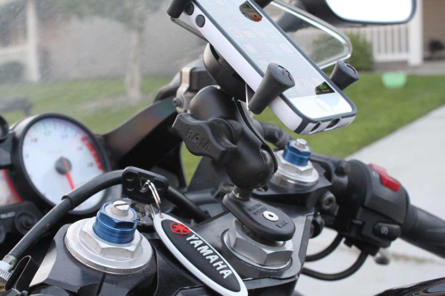 sport motorcycle phone mount